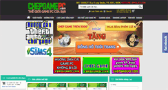 Desktop Screenshot of chepgamepc.com